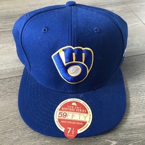 New Era Heritage Series Milwaukee Brewers Cap